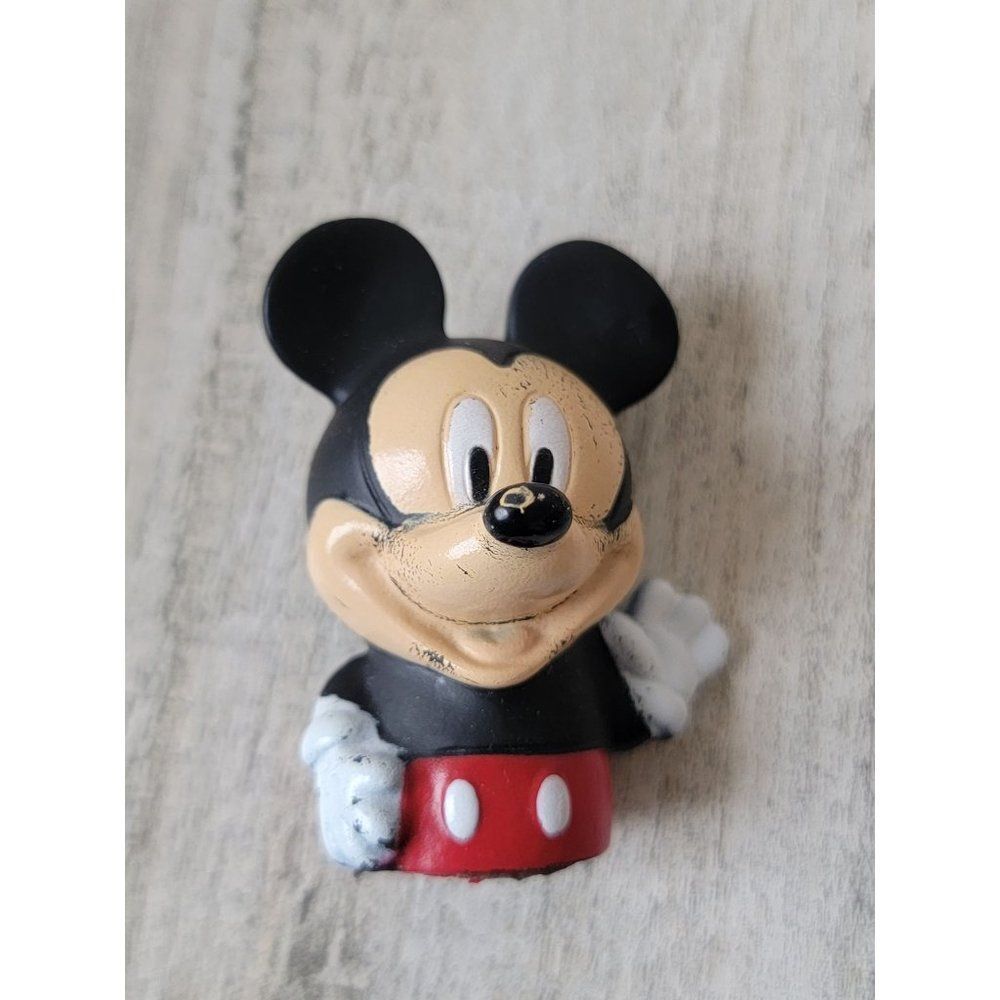 Mickey Mouse rubber mini finger puppet toy figure